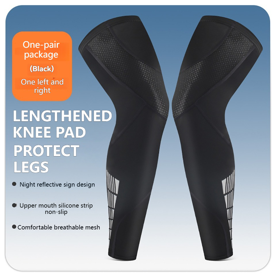 Extended Leg Guards Thin Light - огляд і ціна Knee Brace Badminton