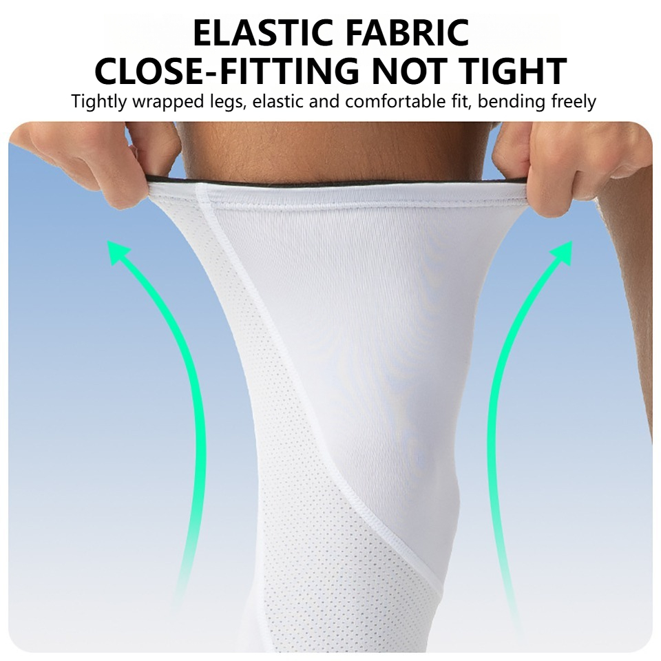 Extended Leg Guards Thin Light - огляд і ціна Knee Brace Badminton