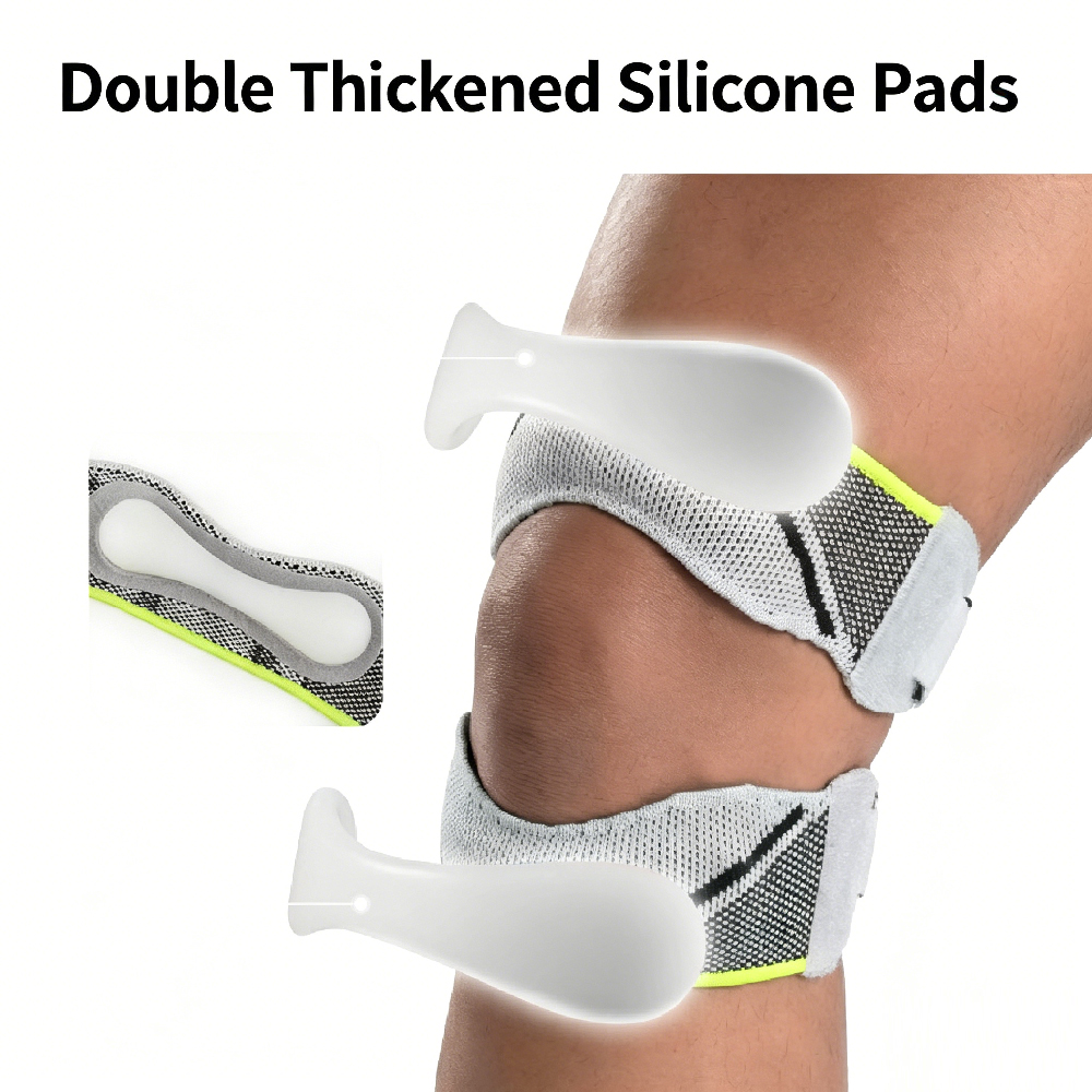 1/2Pcs Patella Tendon Support  - огляд і ціна Knee Brace Badminton