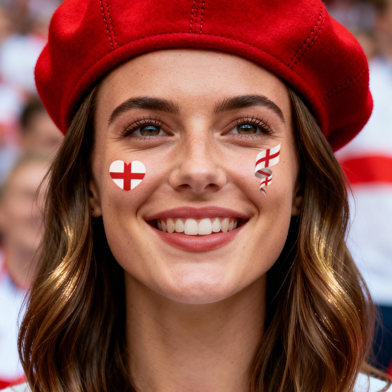 England Flag Temporary Tattoo  - огляд і ціна Badminton England