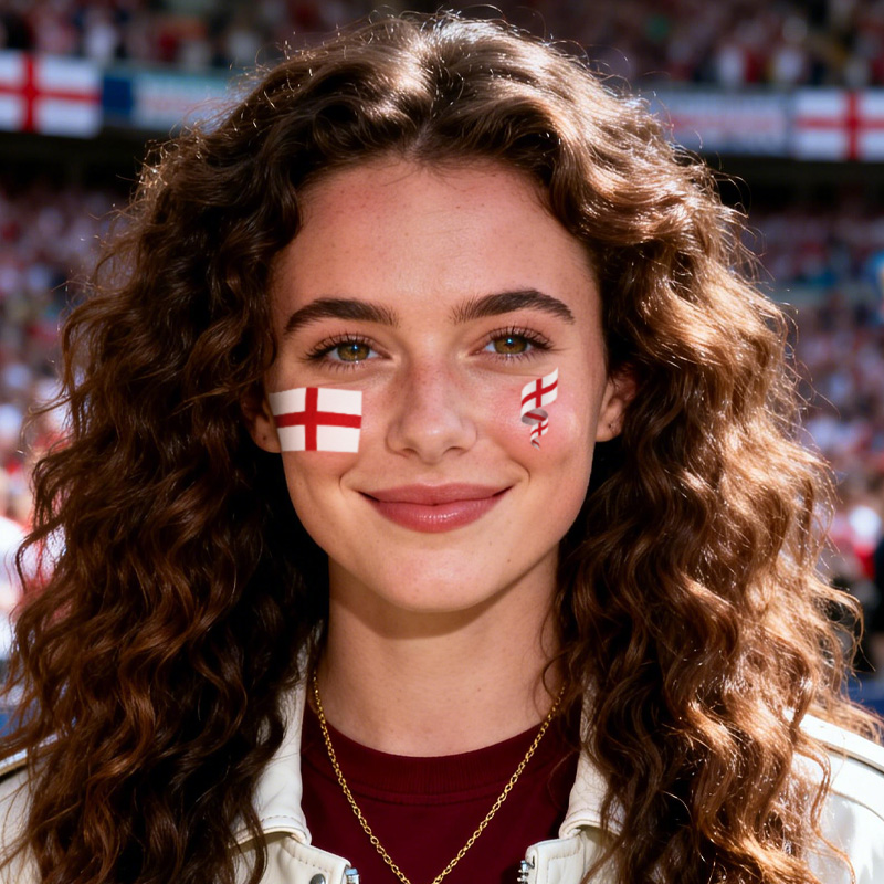 England Flag Temporary Tattoo  - огляд і ціна Badminton England