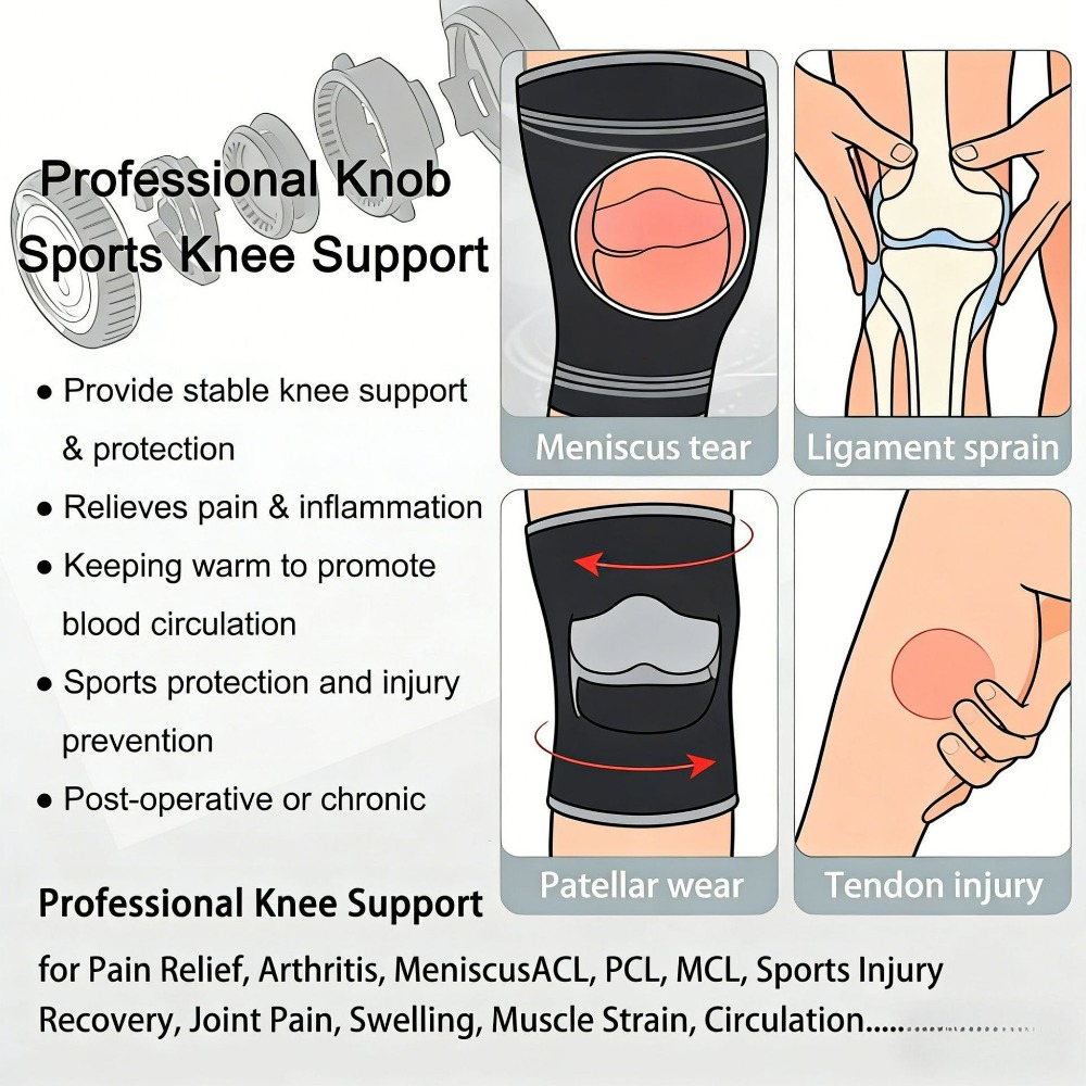 Professional Knee Brace Menisc - огляд і ціна Knee Brace Badminton