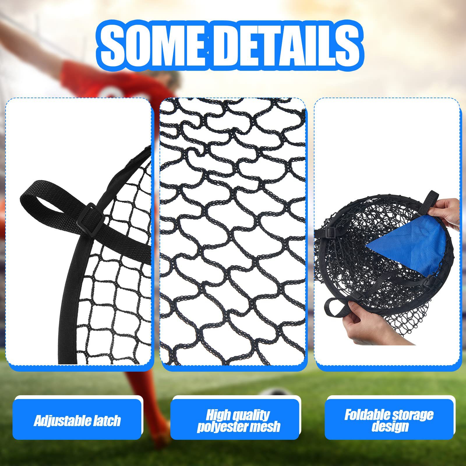 Portable Mini Foldable Footbal - огляд і ціна Training Net Mini