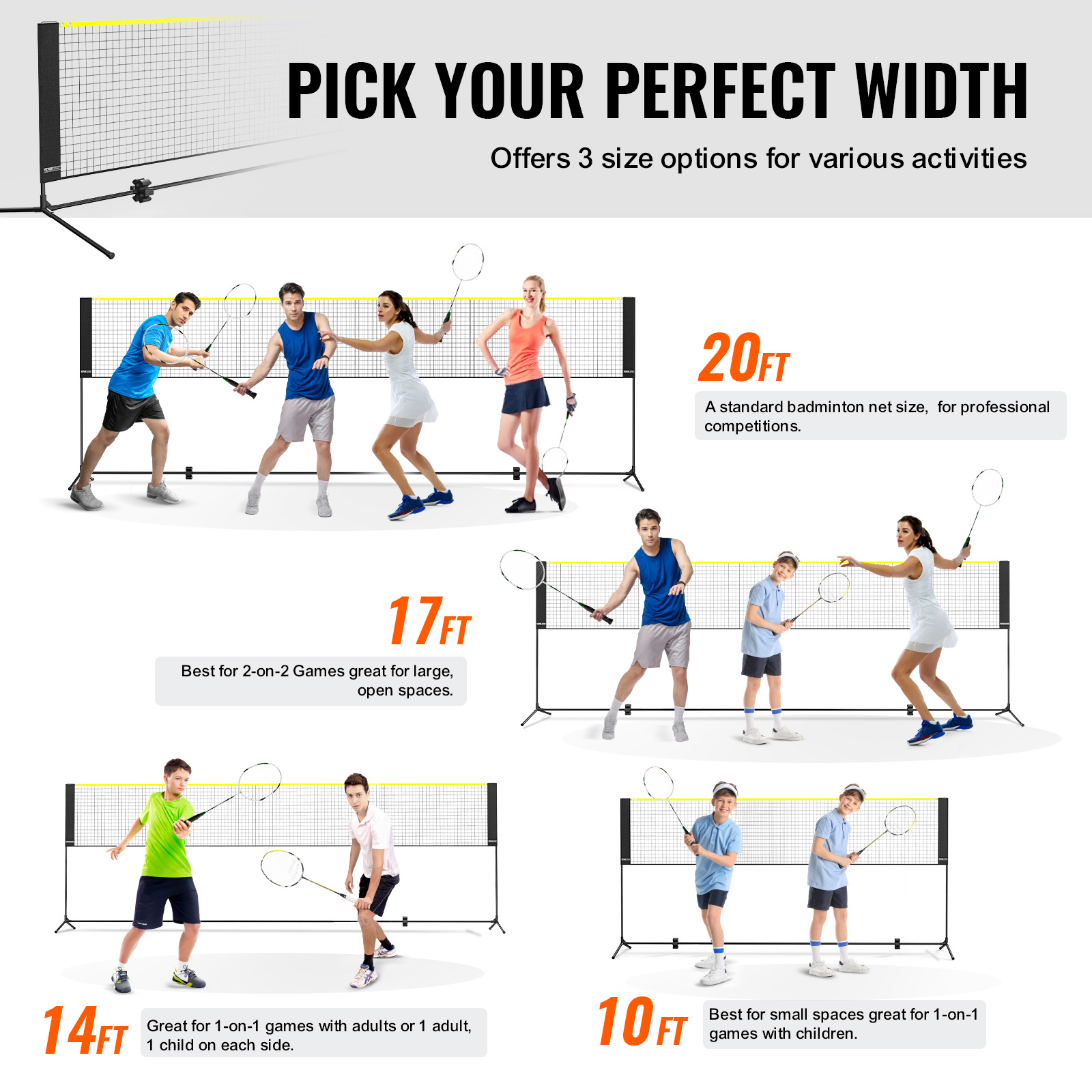 SucceBuy 20FT Badminton Net He - огляд і ціна Badminton Net