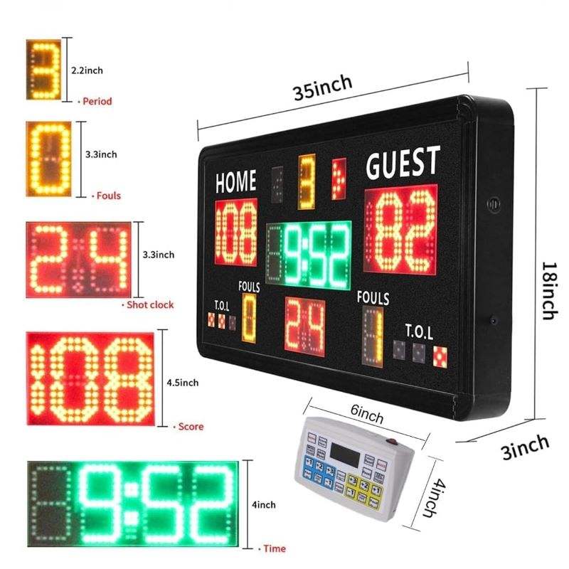 Portable Console Panel Control - огляд і ціна Scoreboard Digital