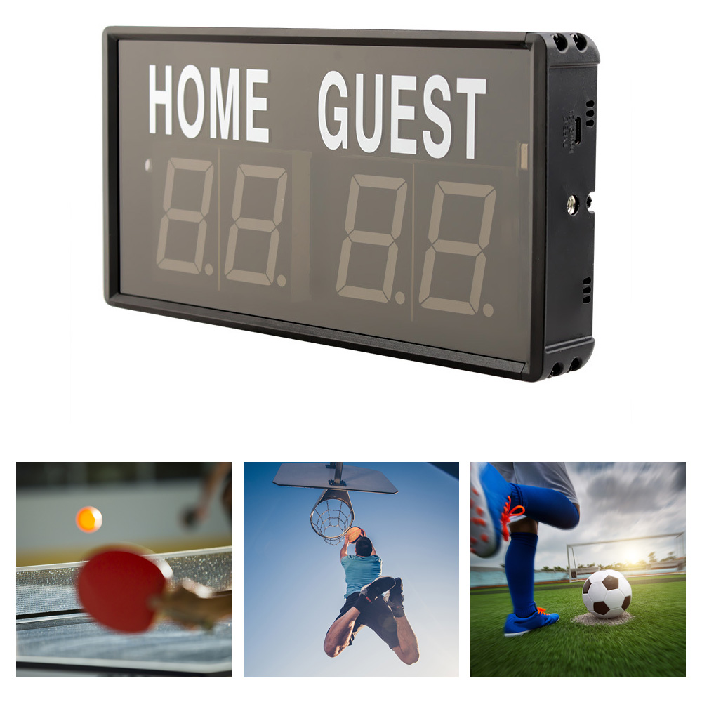 Portable 4 Digit LED Scoreboar - огляд і ціна Scoreboard Digital