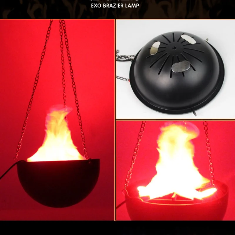 3D Fake Flame Lamp Simulation  - огляд і ціна Head Racket Boom
