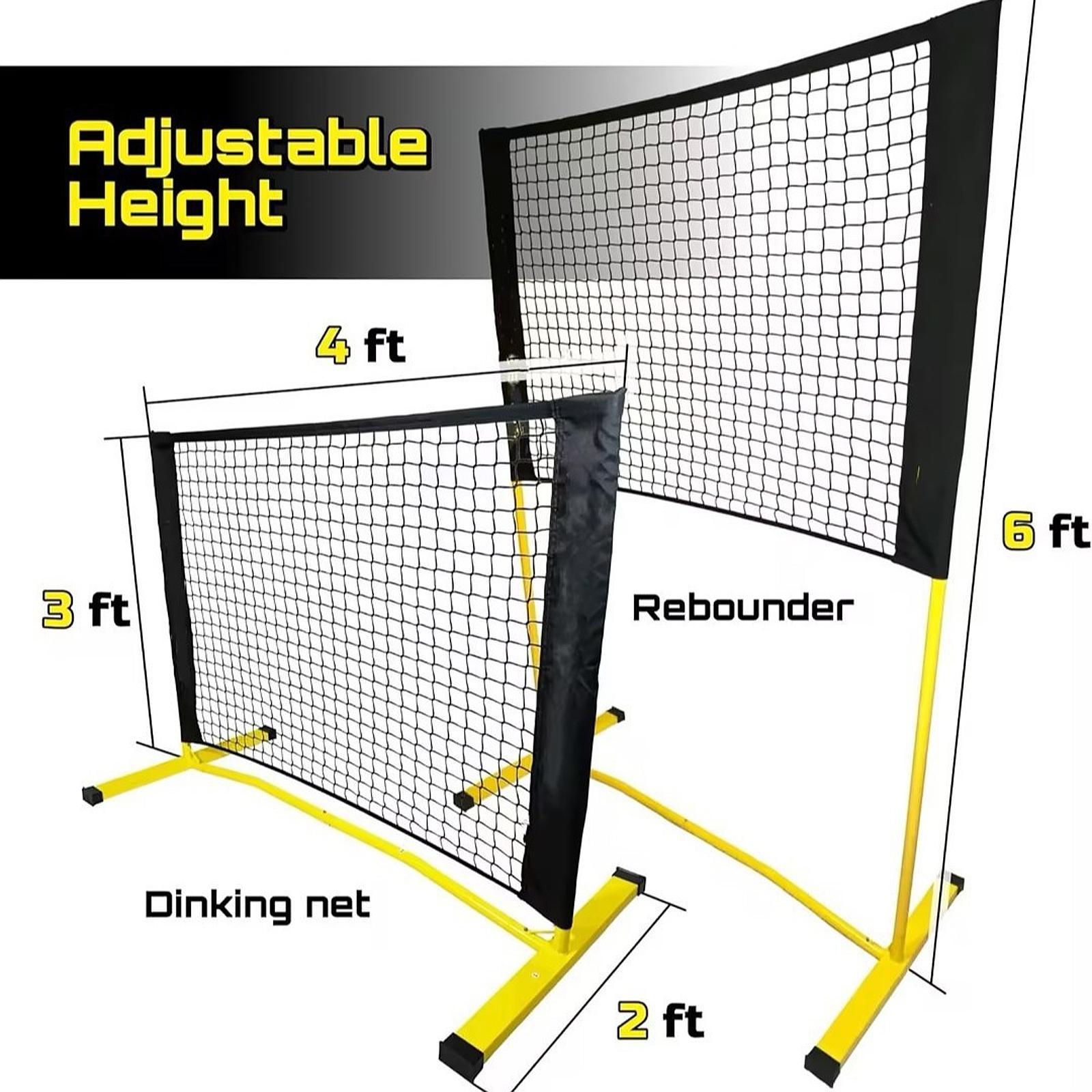 Adjustable Height Mini Pickleb - огляд і ціна Training Net Mini