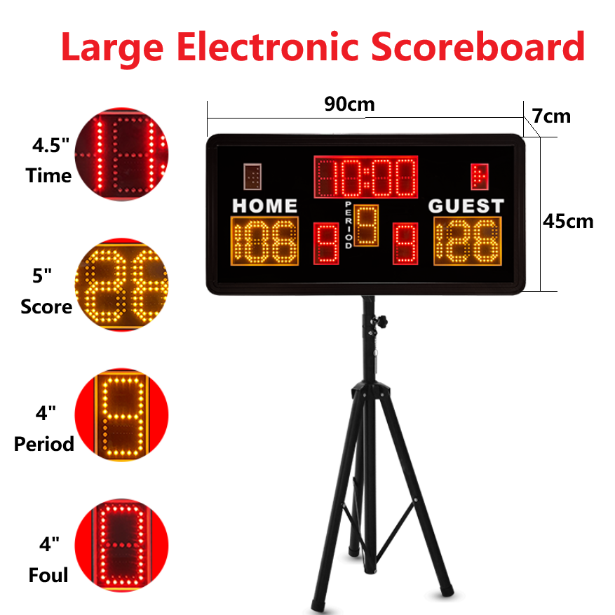 Portable 0.9meter LED Electron - огляд і ціна Scoreboard Digital