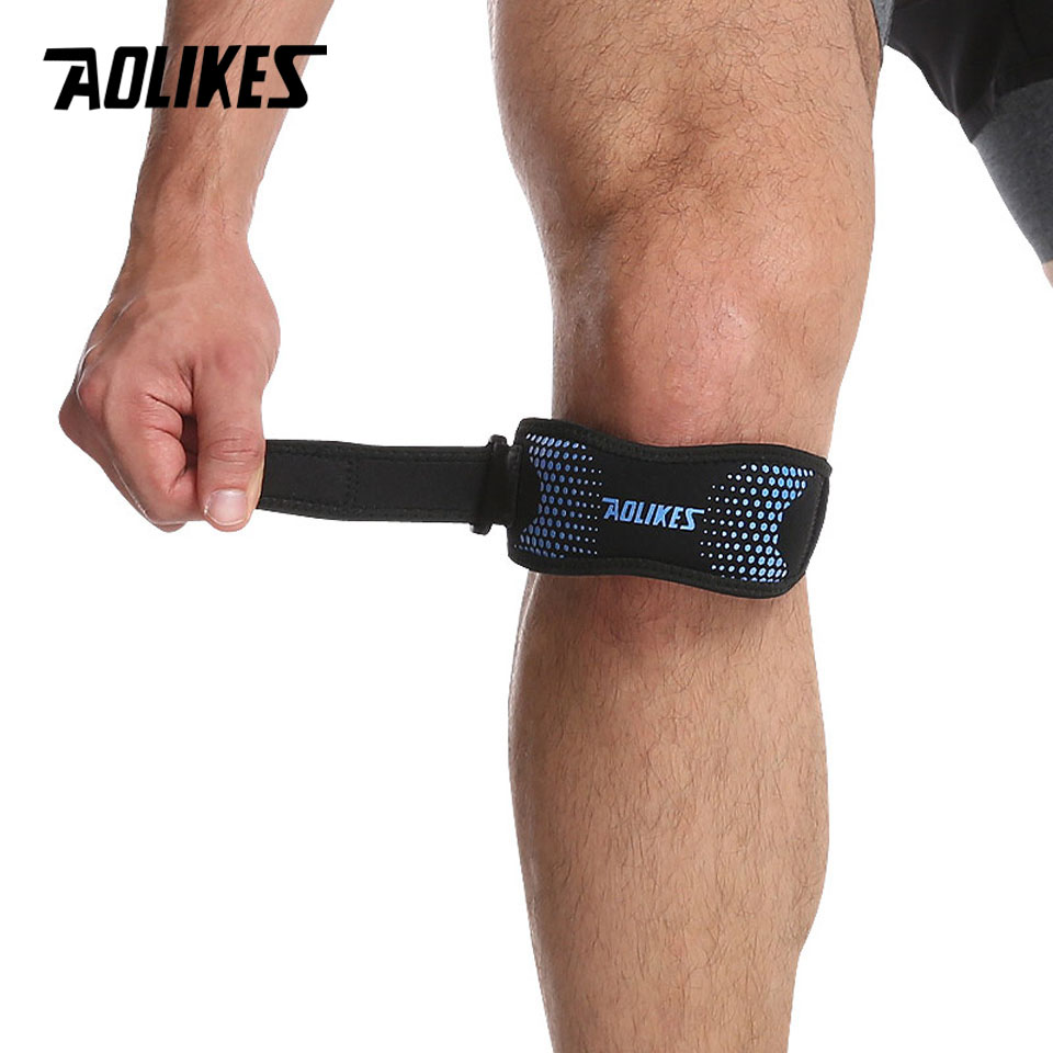 AOLIKES 1PCS Adjustable Knee P - огляд і ціна Knee Brace Badminton