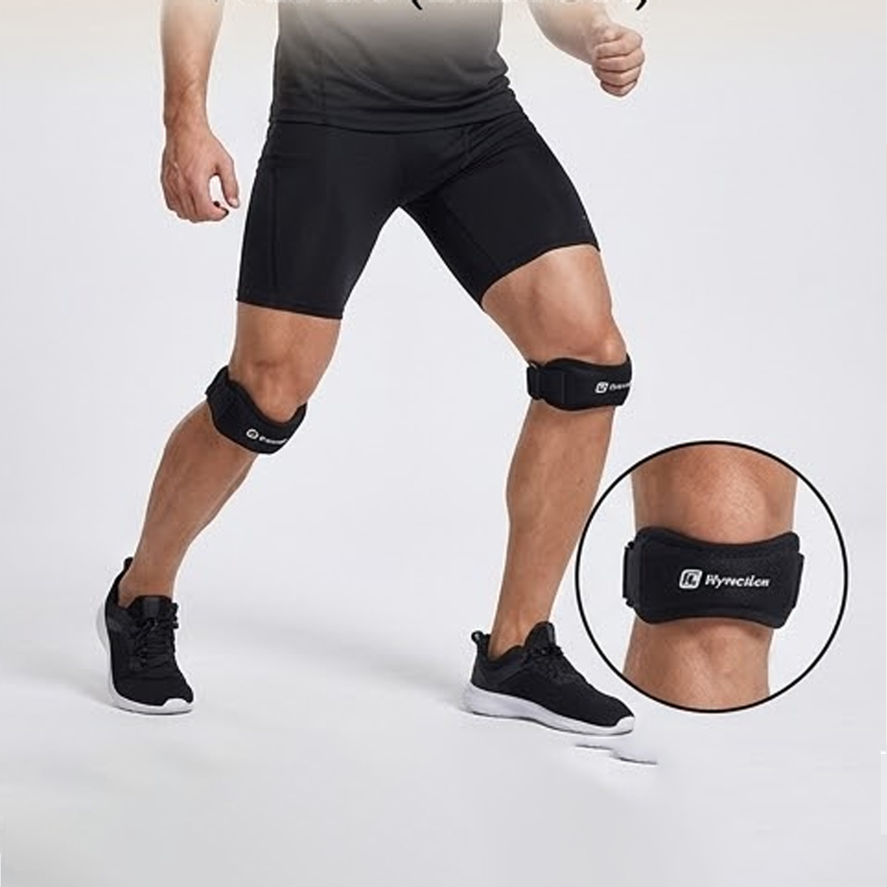 2PC Knee Patellar Tendon Knee  - огляд і ціна Knee Brace Badminton