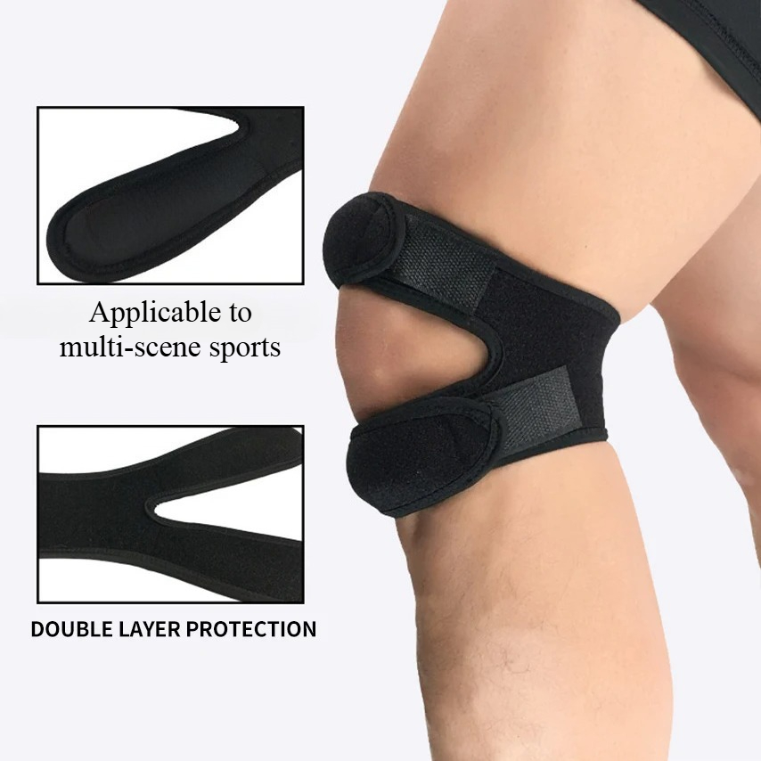 Elastic Knee Brace Support Sle - огляд і ціна Knee Brace Badminton