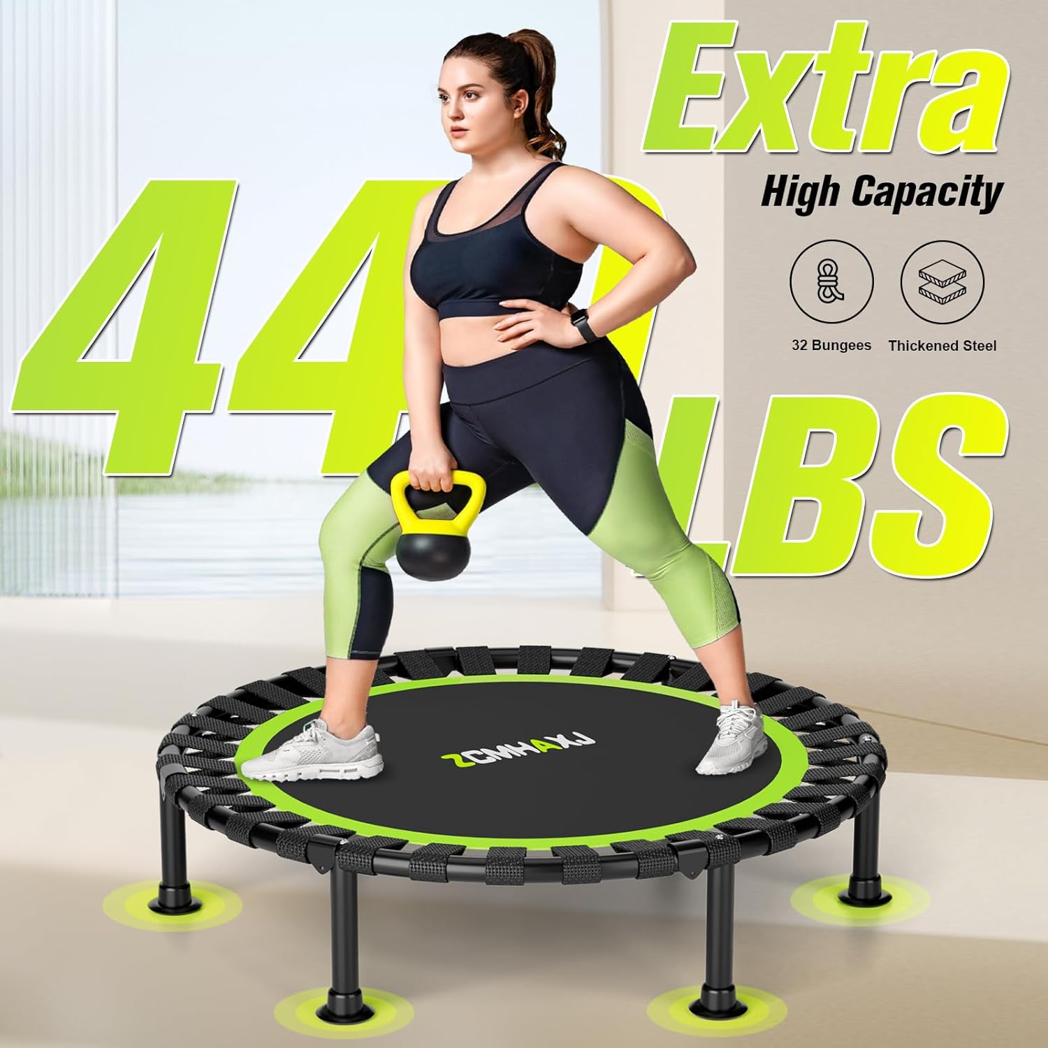 Foldable Mini Rebounder Trampo - огляд і ціна Training Net Mini